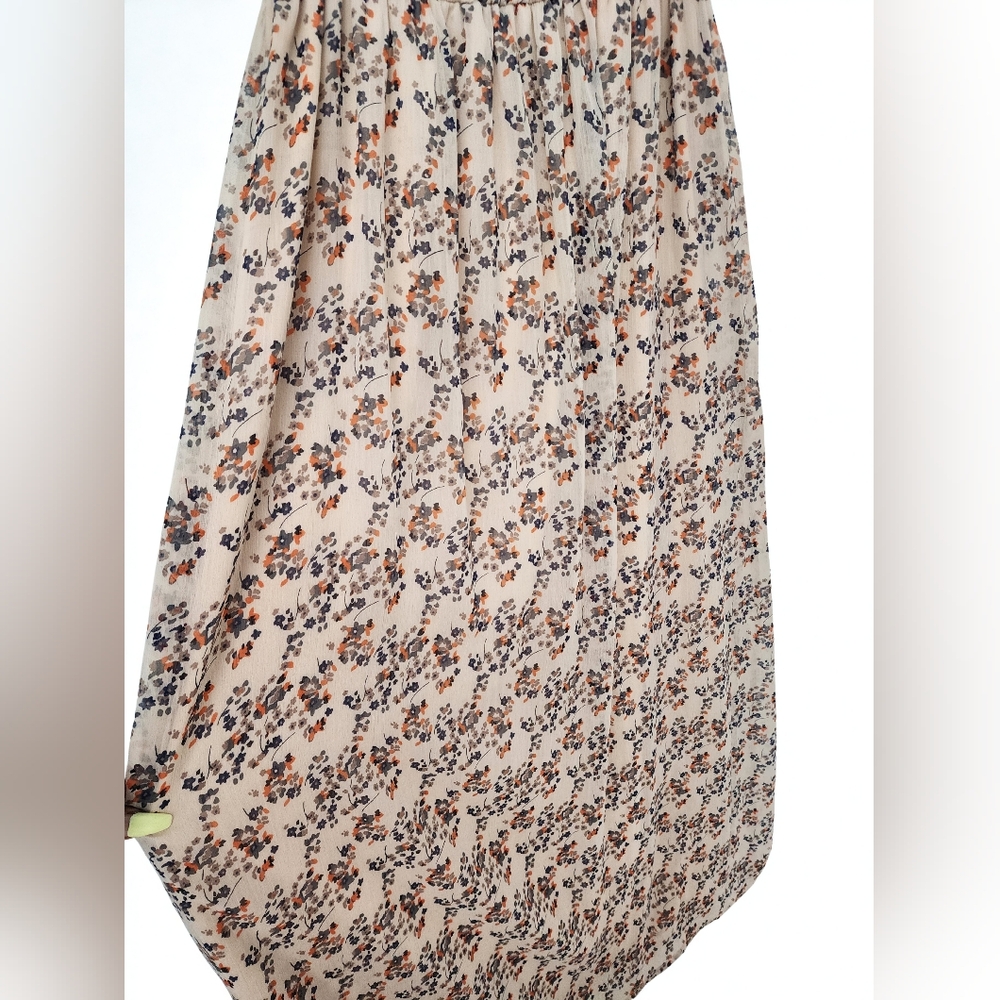 Fire Los Angeles Brown and Tan Maxi Sundress - Picture 5 of 6